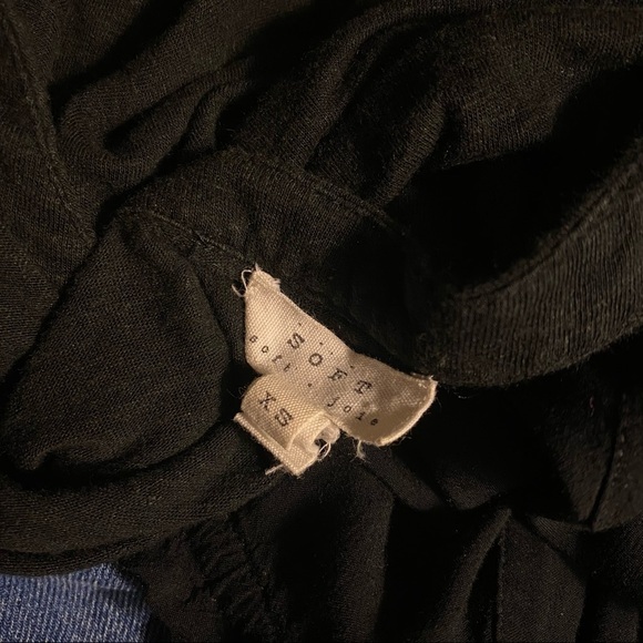 SOFT JOIE Dayle Linen Button Dress in Black XS - Picture 8 of 10